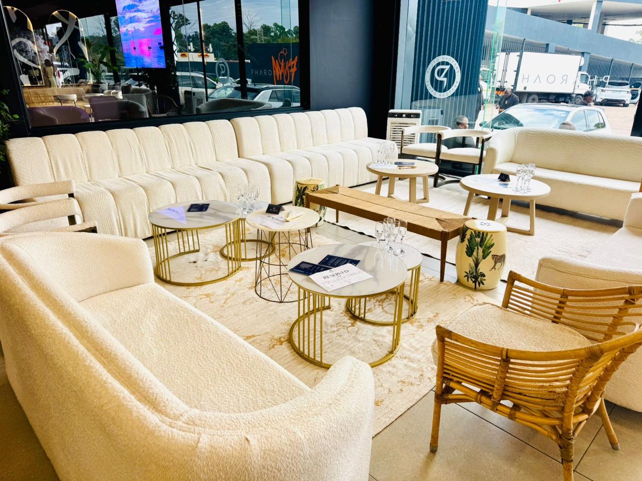 VIP lounge seating